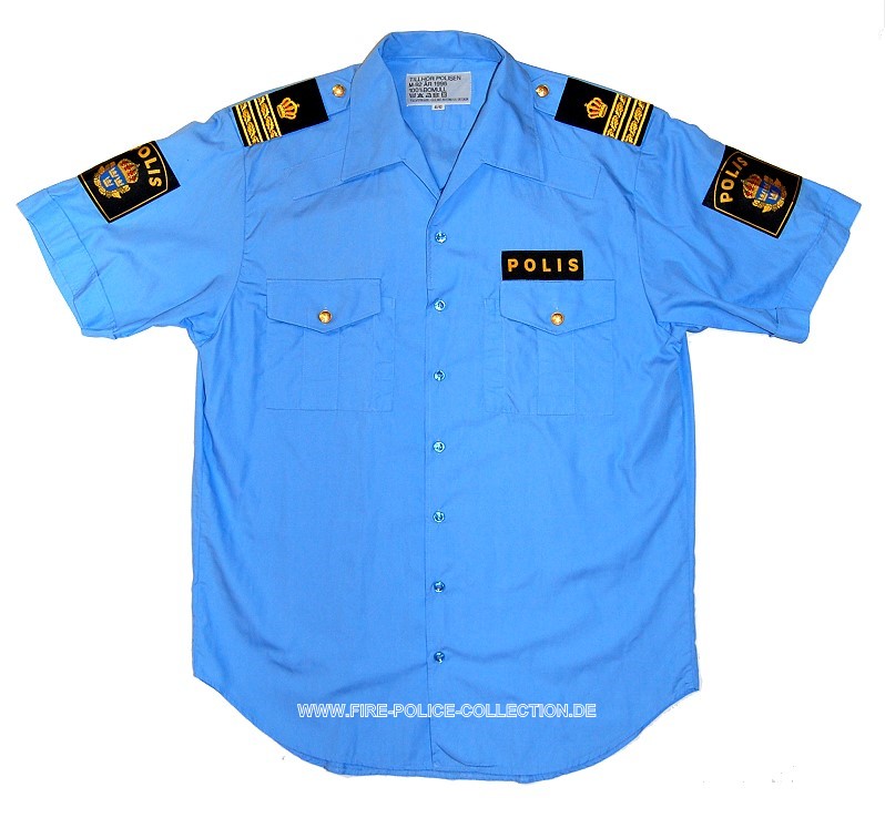 Polizeihemd Schweden